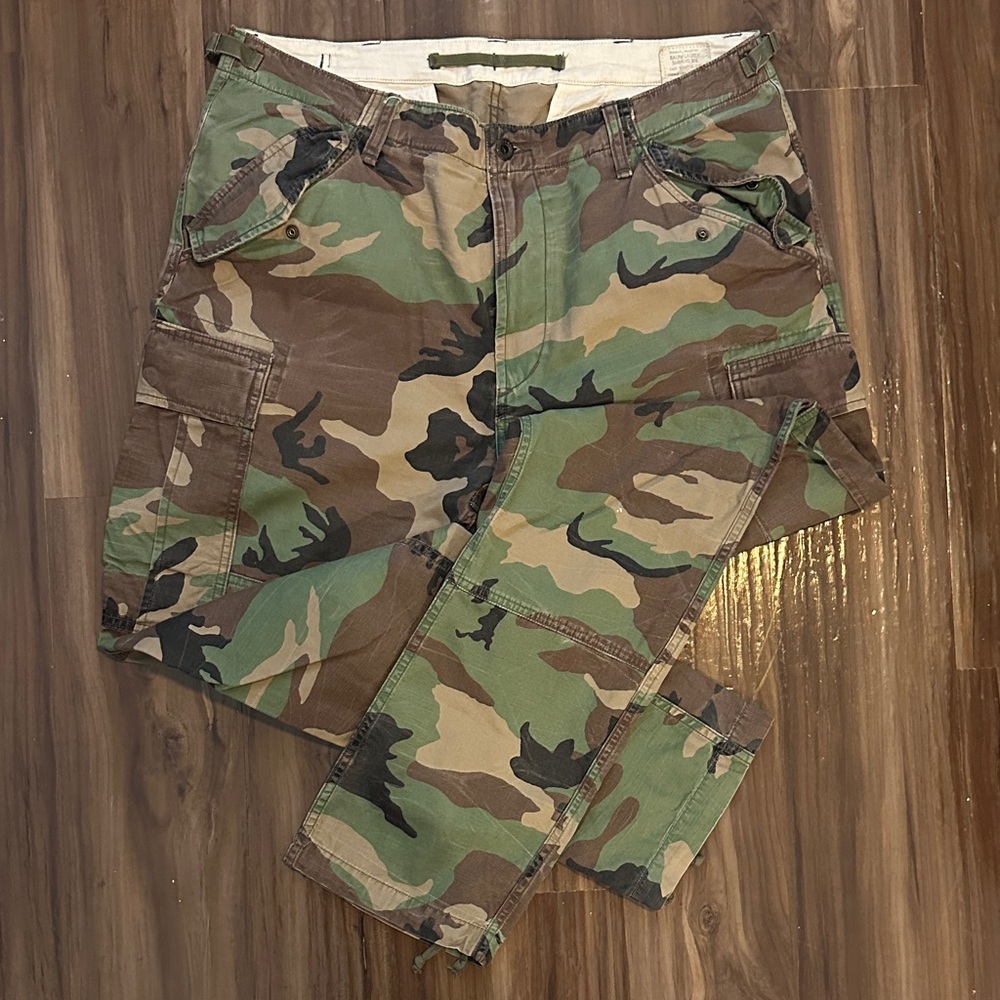 Men’s Polo Ralph Lauren Camo Cargo Pants 36 Waist X 32 inseam
